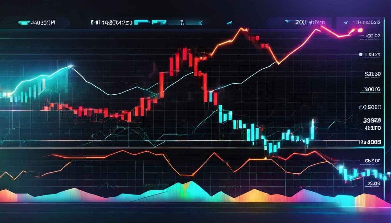 Een close-up afbeelding van een fluctuerende aandelenkoers van EMEIS (Orpea) op een futuristisch digitaal scherm. Een close-up afbeelding van een fluctuerende aandelenkoers van EMEIS (Orpea) op een futuristisch digitaal scherm.